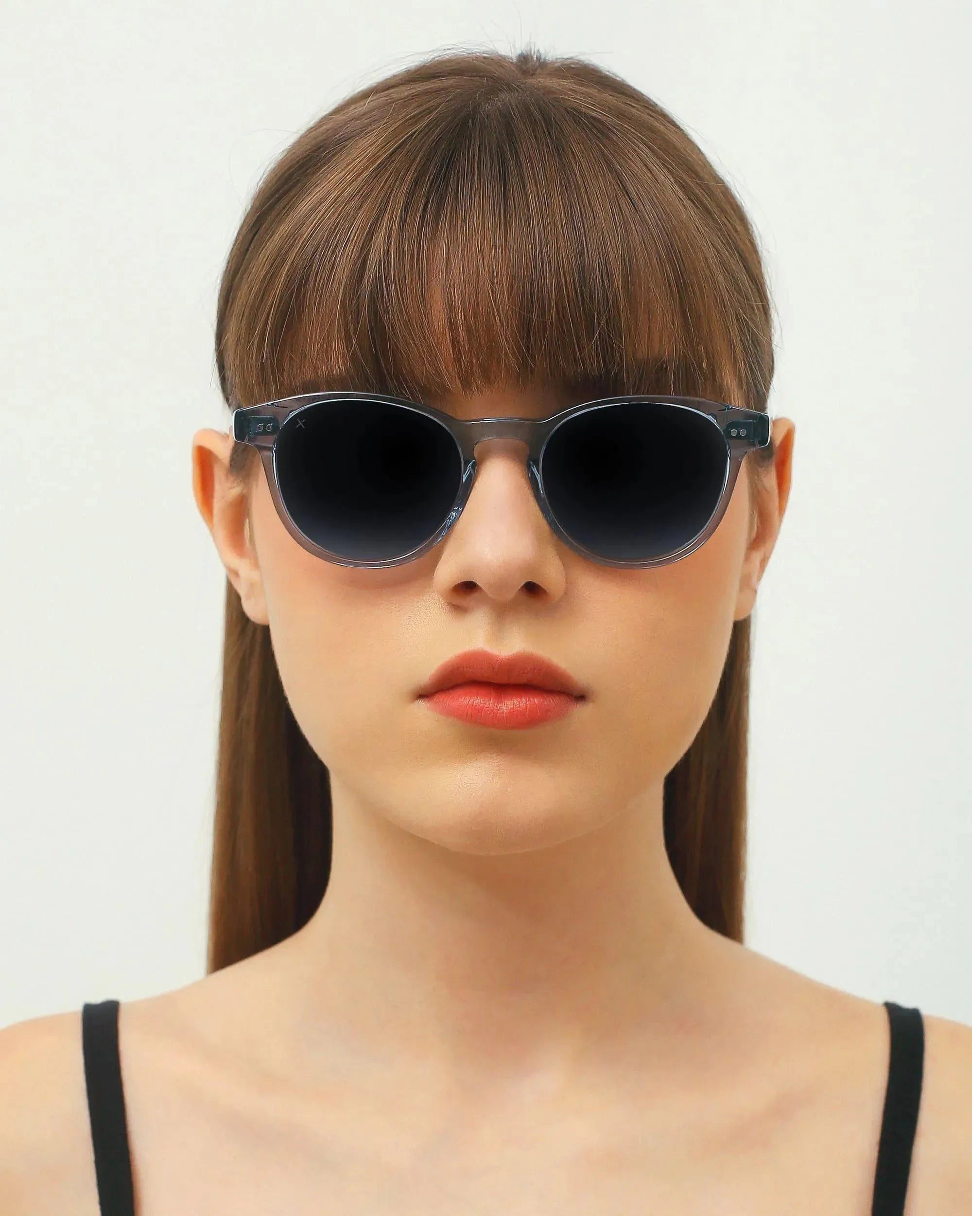 01 - LIGHT BLUE sunglasses by OFFPRIX made of Italian Mazzucchelli™ acetate with ZEISS™ gradient polarized lenses