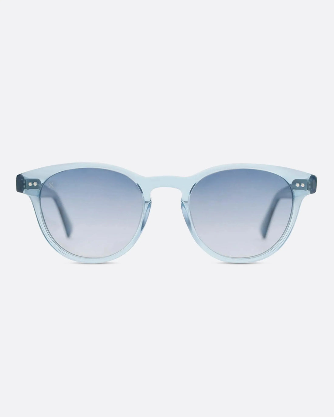 01 - LIGHT BLUE sunglasses by OFFPRIX made of Italian Mazzucchelli™ acetate with ZEISS™ gradient polarized lenses