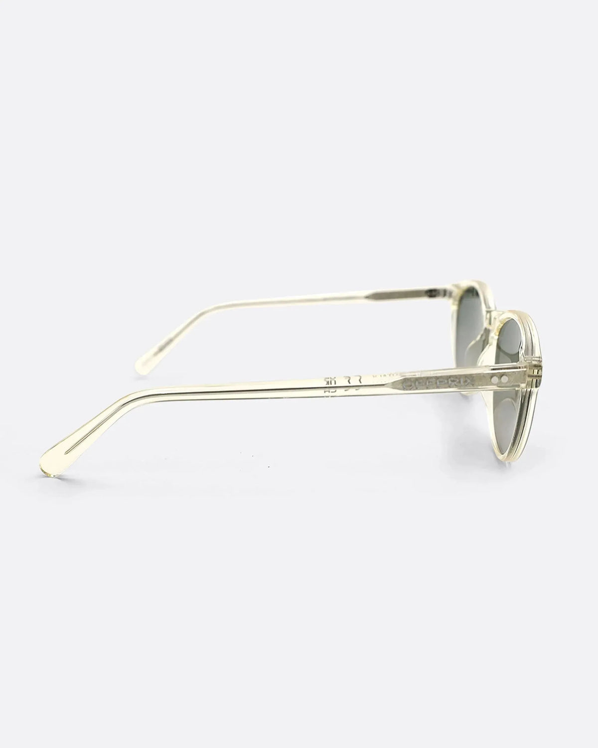 03 - CHAMPAGNE GREEN sunglasses by OFFPRIX made of Italian Mazzucchelli™ acetate with ZEISS™ gradient polarized lenses