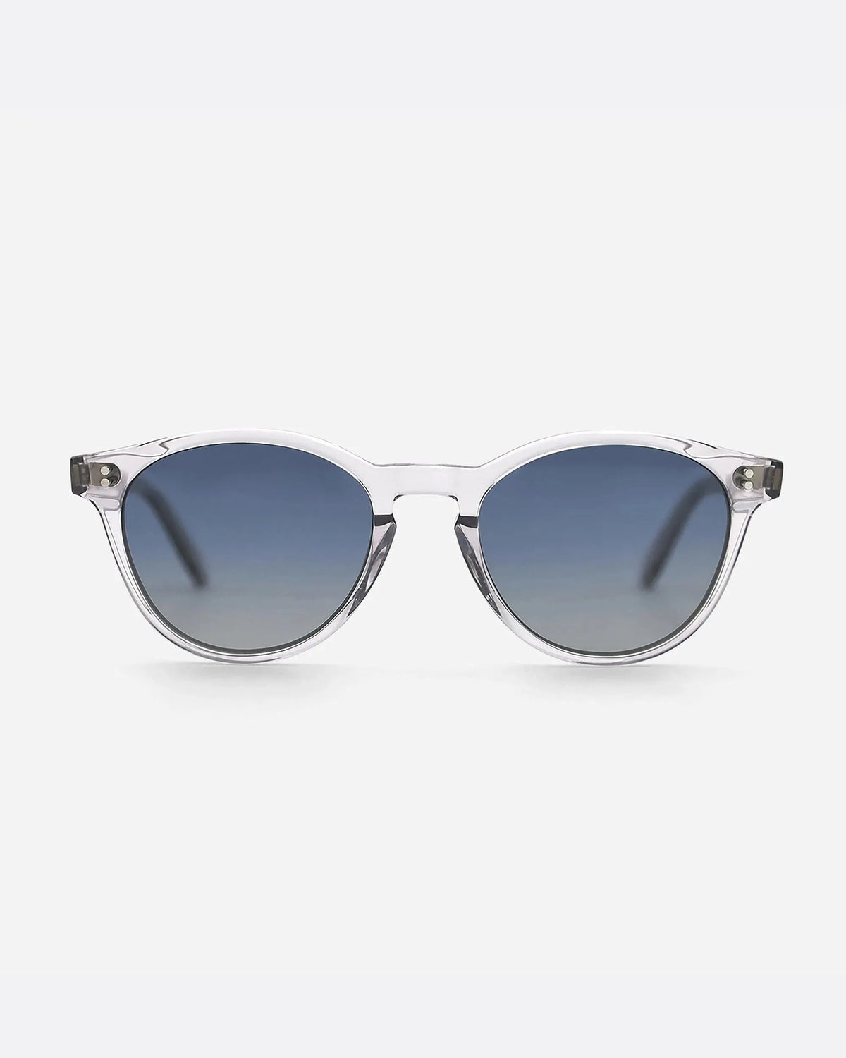 03 - CRYSTAL BLUE sunglasses by OFFPRIX made of Italian Mazzucchelli™ acetate with ZEISS™ gradient polarized lenses