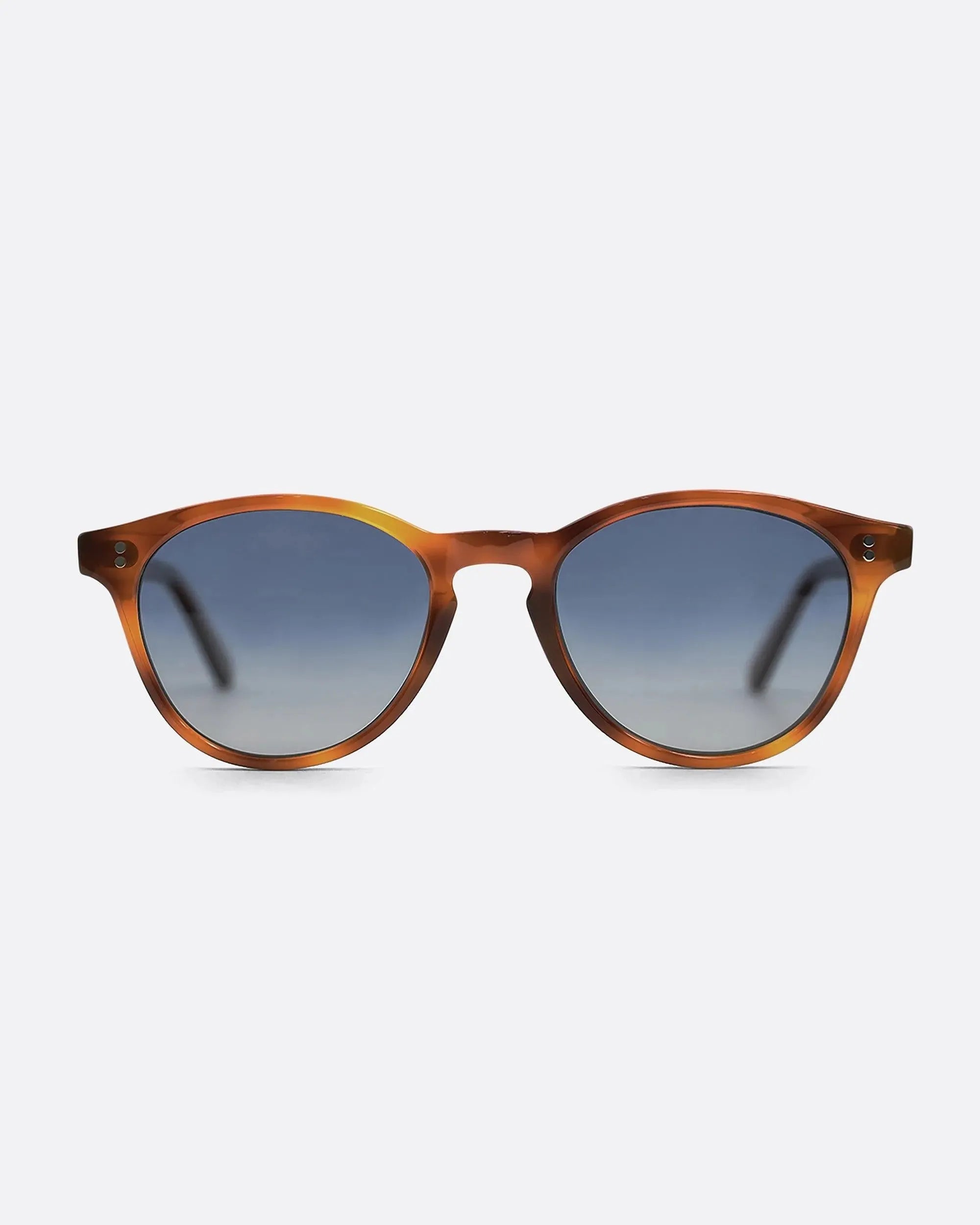 03 - HAVANA BLUE sunglasses by OFFPRIX made of Italian Mazzucchelli™ acetate with ZEISS™ gradient polarized lenses