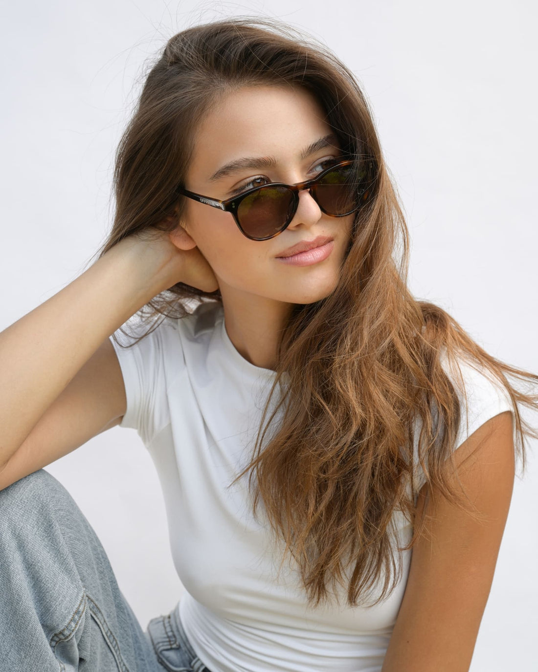 03 - TORTOISE BROWN sunglasses by OFFPRIX made of Italian Mazzucchelli™ acetate with ZEISS™ gradient polarized lenses