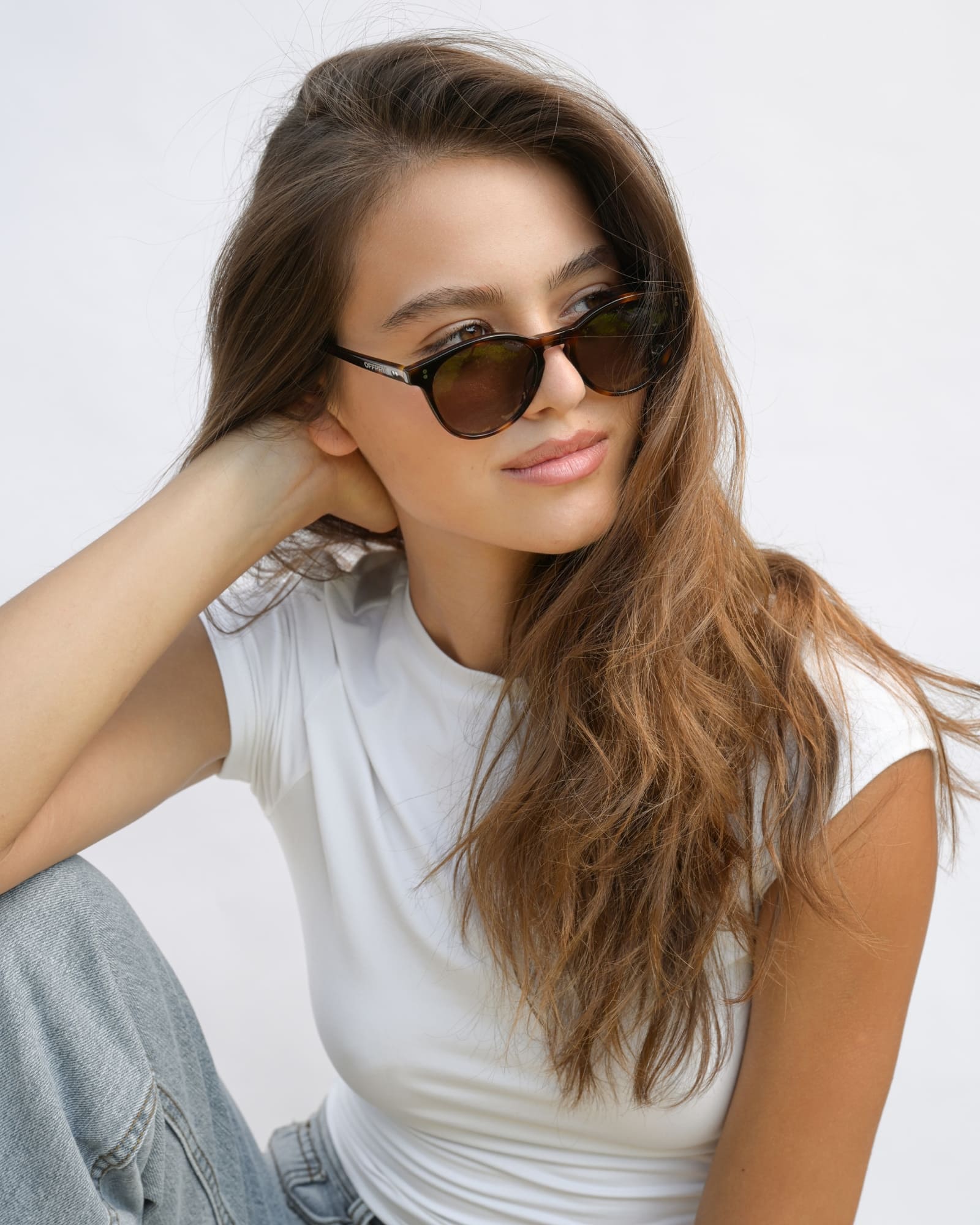 03 - TORTOISE BROWN sunglasses by OFFPRIX made of Italian Mazzucchelli™ acetate with ZEISS™ gradient polarized lenses