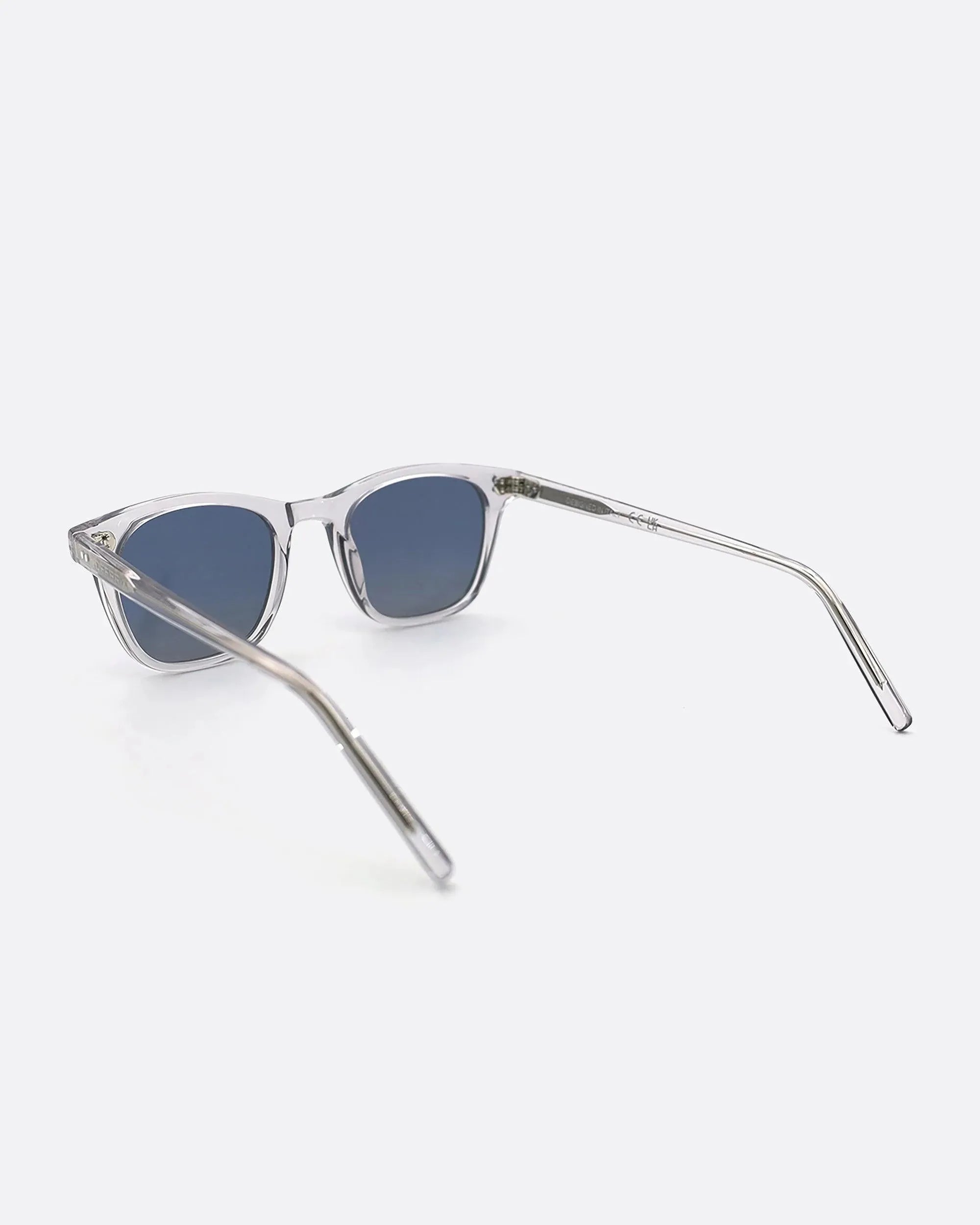04 - CRYSTAL BLUE sunglasses by OFFPRIX made of Italian Mazzucchelli™ acetate with ZEISS™ gradient polarized lenses