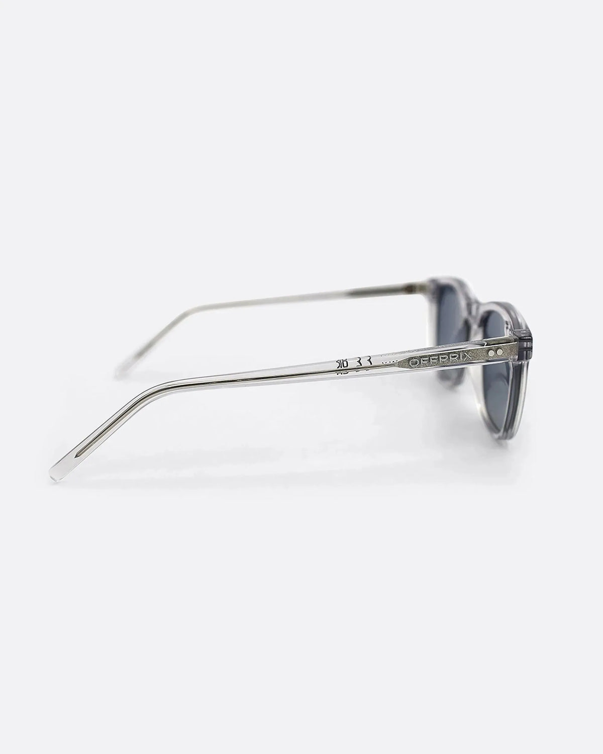 04 - CRYSTAL BLUE sunglasses by OFFPRIX made of Italian Mazzucchelli™ acetate with ZEISS™ gradient polarized lenses