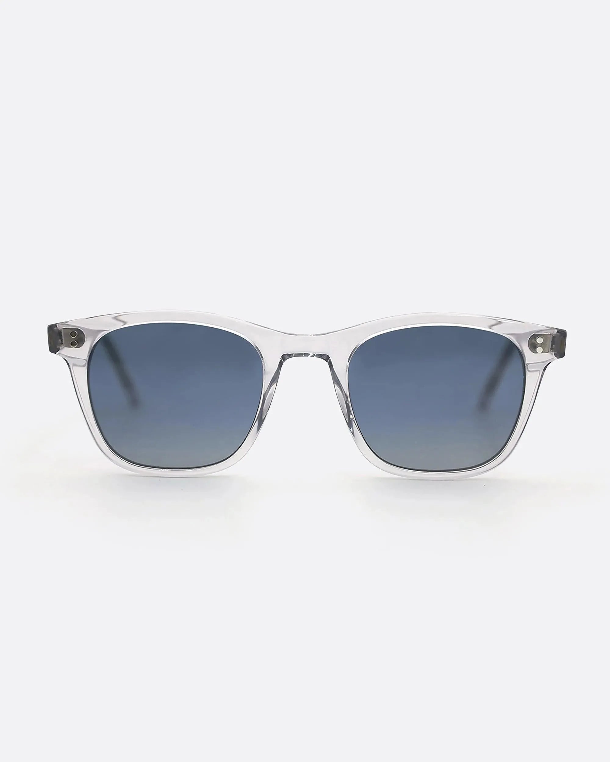 04 - CRYSTAL BLUE sunglasses by OFFPRIX made of Italian Mazzucchelli™ acetate with ZEISS™ gradient polarized lenses