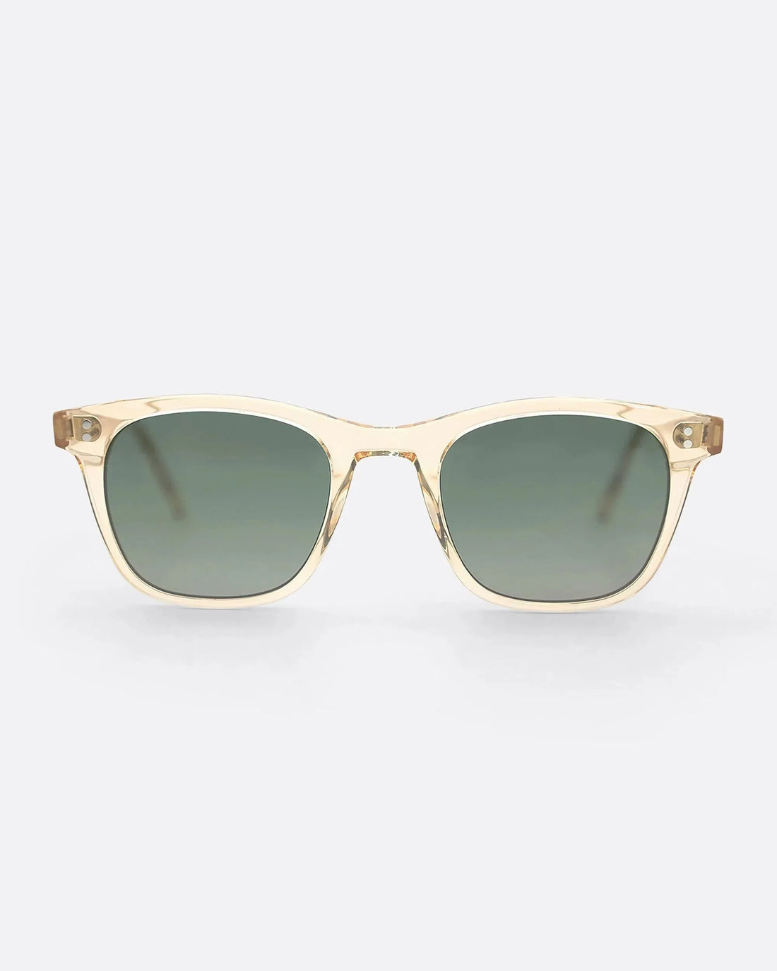 04 - ECRU GREEN sunglasses by OFFPRIX made of Italian Mazzucchelli™ acetate with ZEISS™ gradient polarized lenses