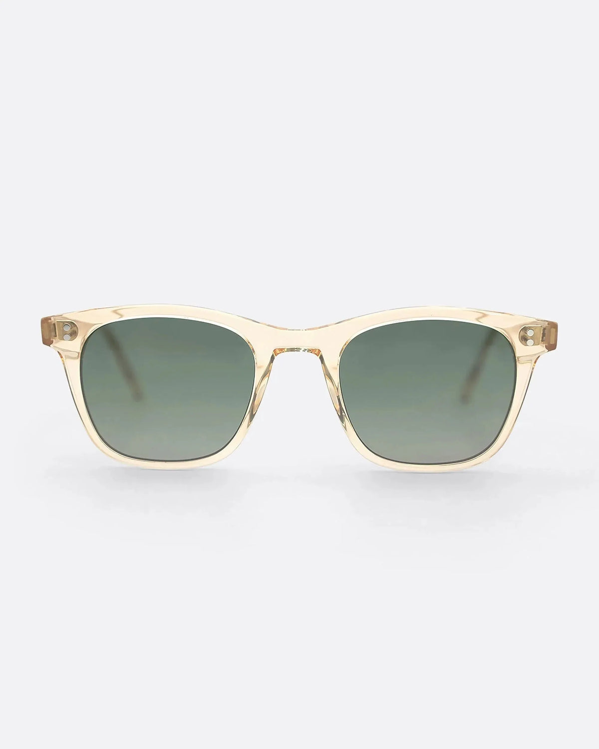 04 - ECRU GREEN sunglasses by OFFPRIX made of Italian Mazzucchelli™ acetate with ZEISS™ gradient polarized lenses