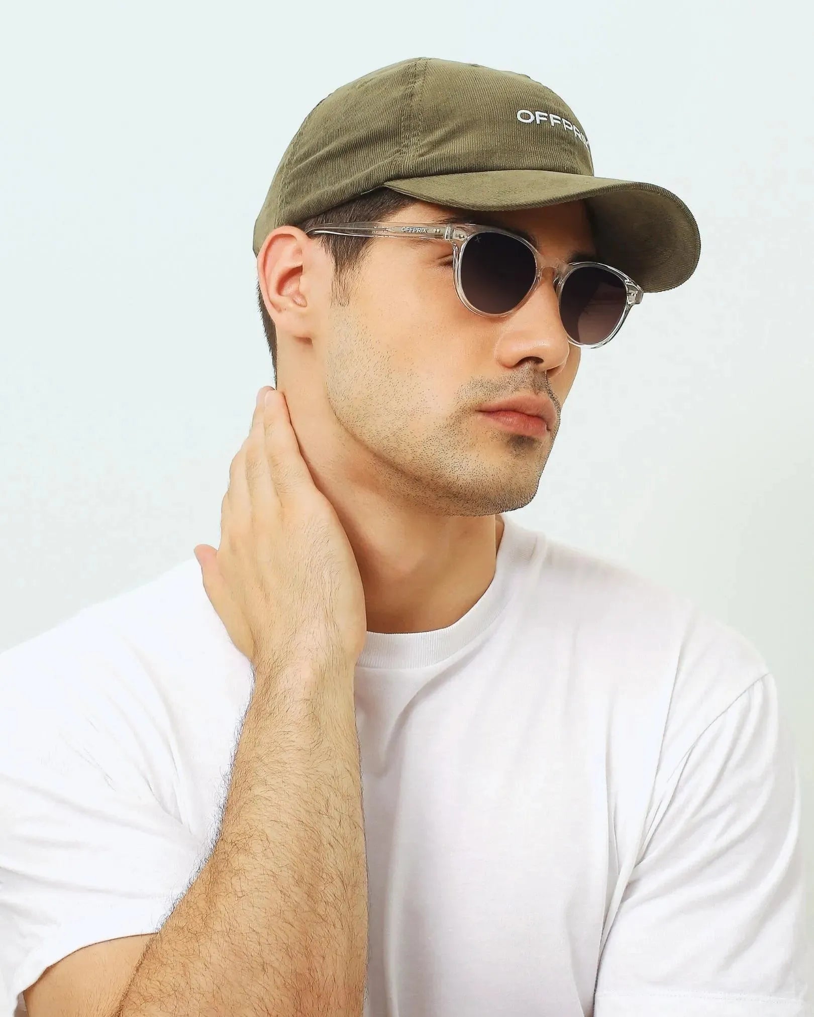 CAP - OLIVE GREEN cap by OFFPRIX, adjustable fit and premium embroidered design