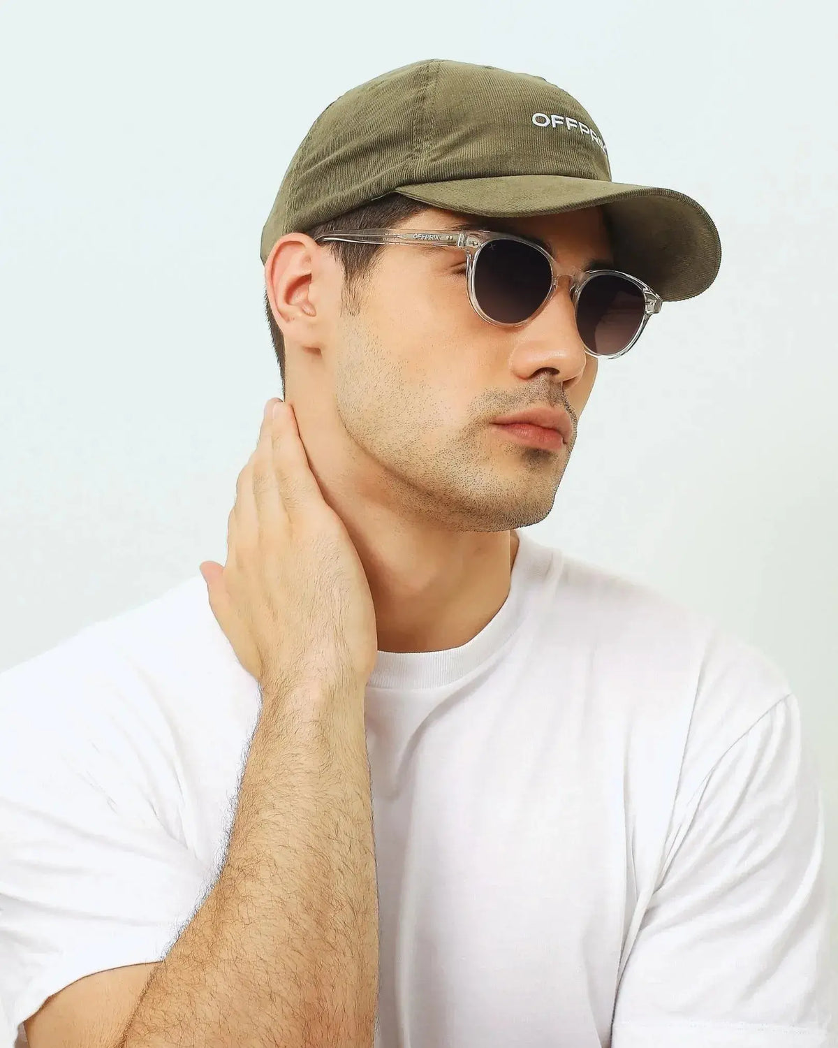 CAP - OLIVE GREEN cap by OFFPRIX, adjustable fit and premium embroidered design