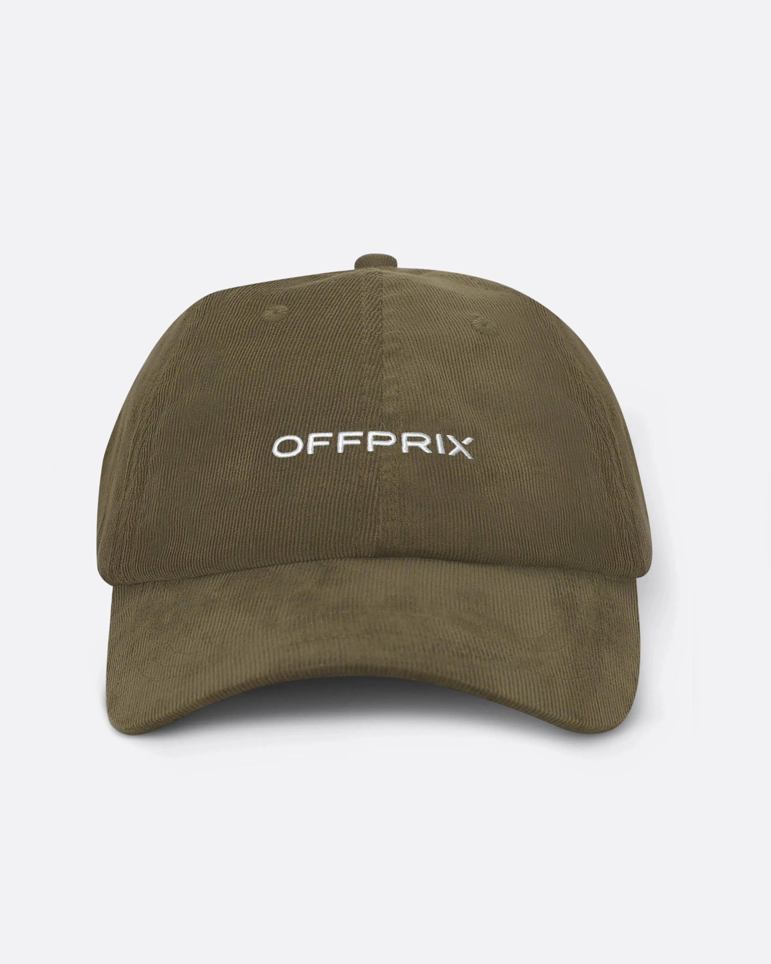 CAP - OLIVE GREEN cap by OFFPRIX, adjustable fit and premium embroidered design