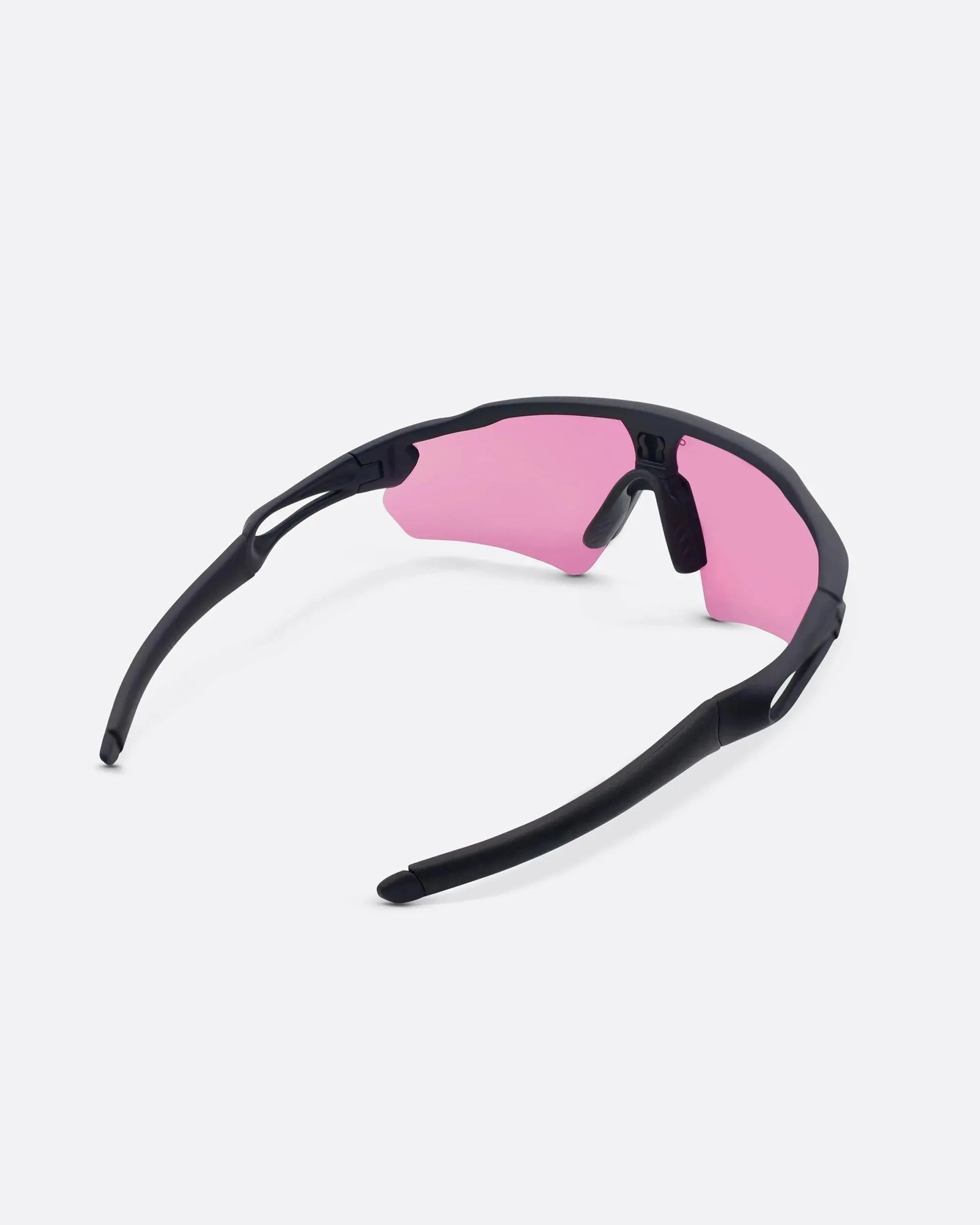 LASER BLACK - Rose sports sunglasses by OFFPRIX with lightweight durable frame and premium nylon lenses