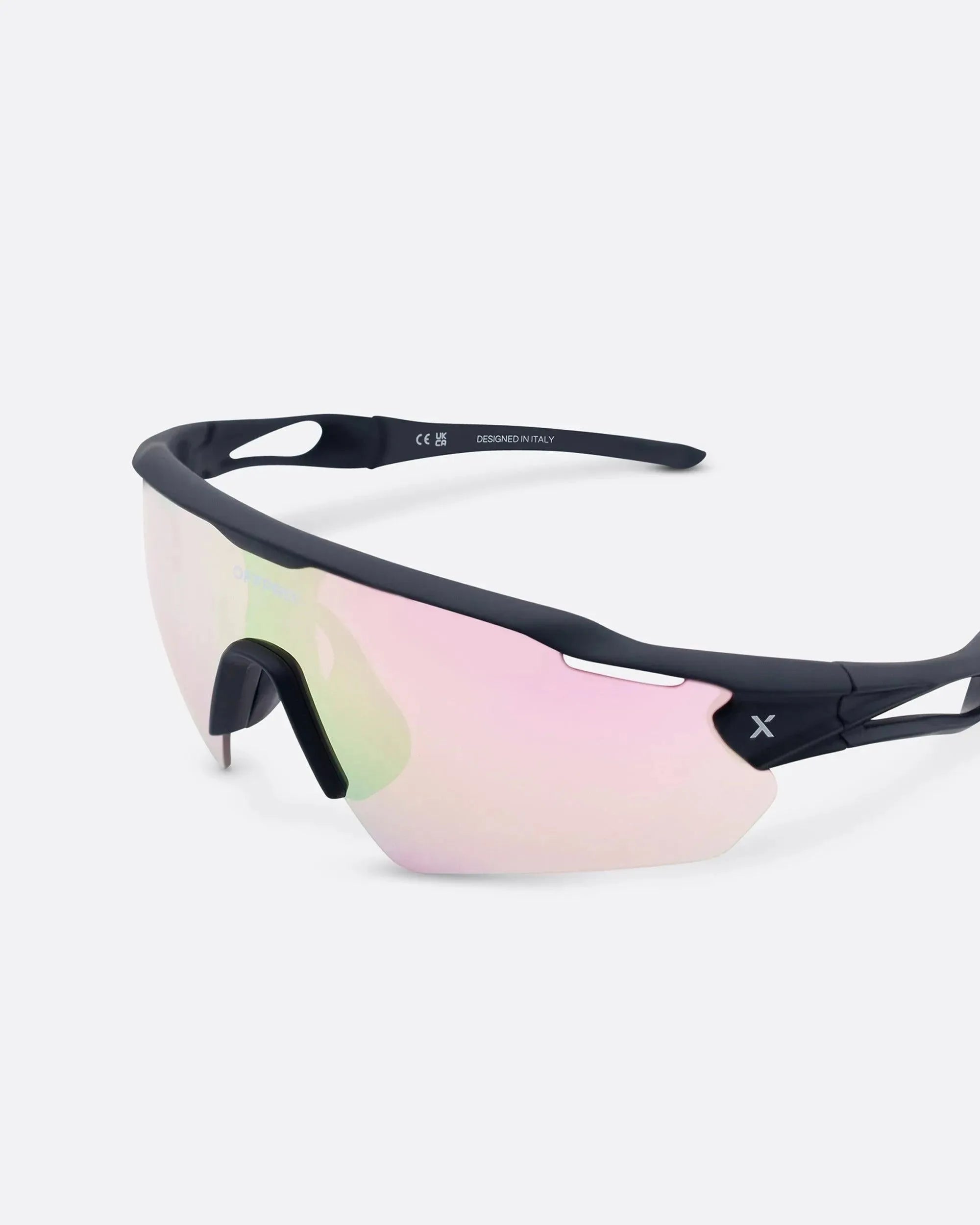 LASER BLACK - Rose sports sunglasses by OFFPRIX with lightweight durable frame and premium nylon lenses