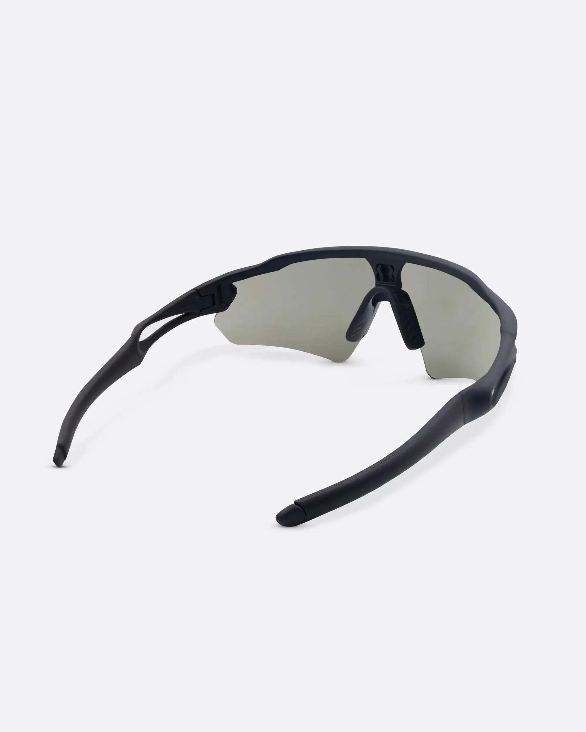 LASER BLACK sports sunglasses by OFFPRIX with lightweight durable frame and premium nylon lenses