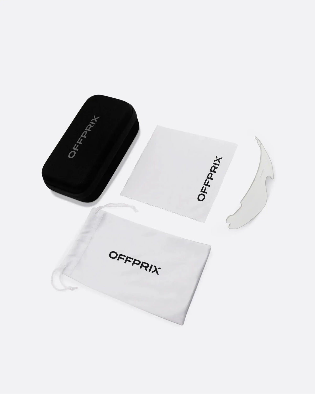 LASER WHITE - Rose sports sunglasses by OFFPRIX with lightweight durable frame and premium nylon lenses