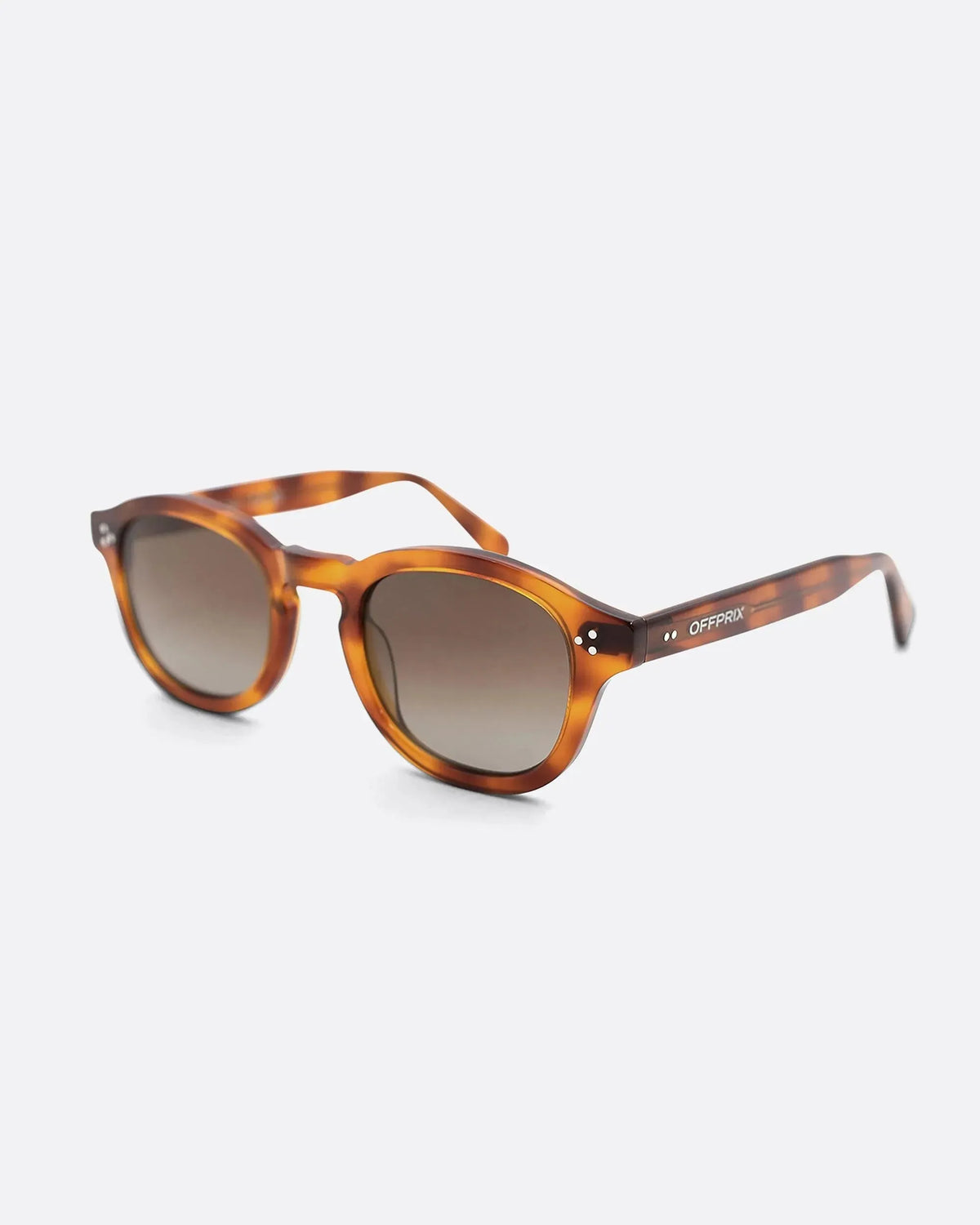 LINO - HAVANA BROWN sunglasses by OFFPRIX made of Italian Mazzucchelli™ acetate with ZEISS™ gradient polarized lenses