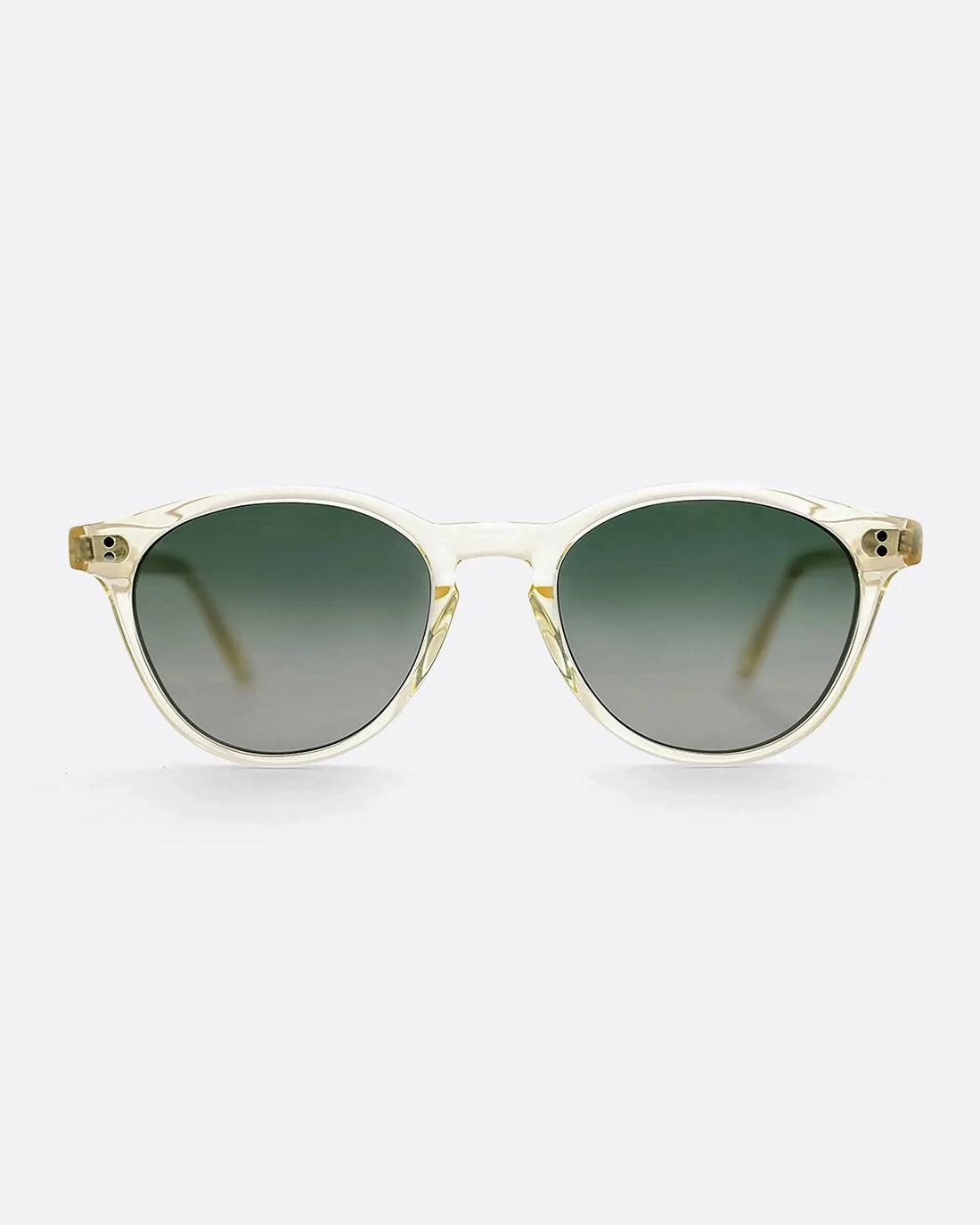 03 - CHAMPAGNE GREEN sunglasses by OFFPRIX made of Italian Mazzucchelli™ acetate with ZEISS™ gradient polarized lenses