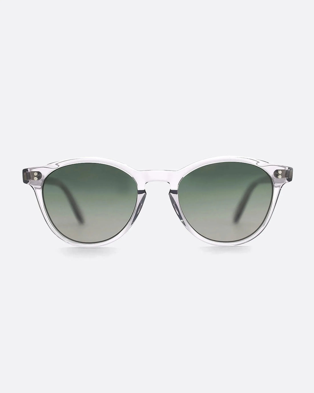 03 - CRYSTAL GREEN sunglasses by OFFPRIX made of Italian Mazzucchelli™ acetate with ZEISS™ gradient polarized lenses