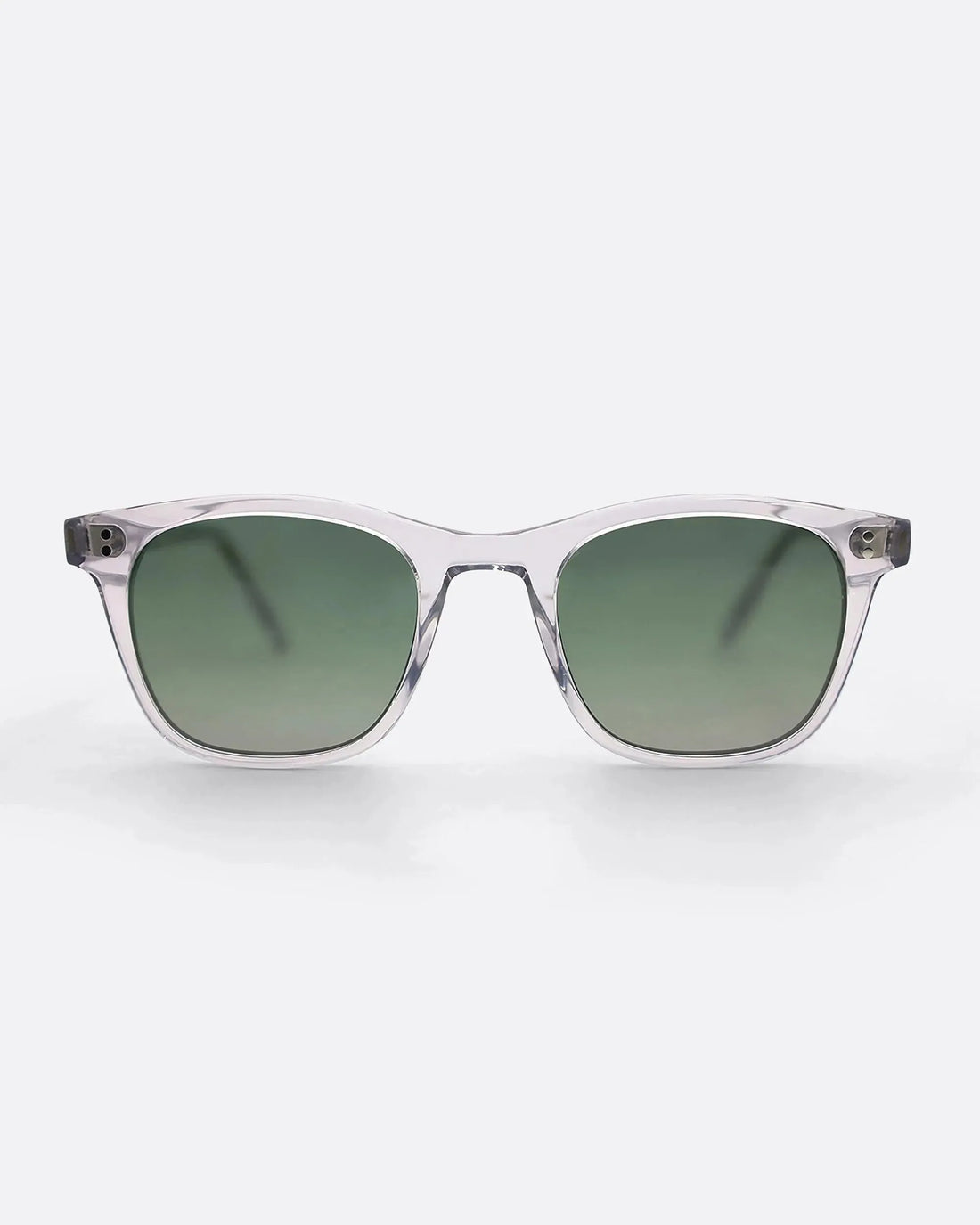 04 - CRYSTAL GREEN sunglasses by OFFPRIX made of Italian Mazzucchelli™ acetate with ZEISS™ gradient polarized lenses