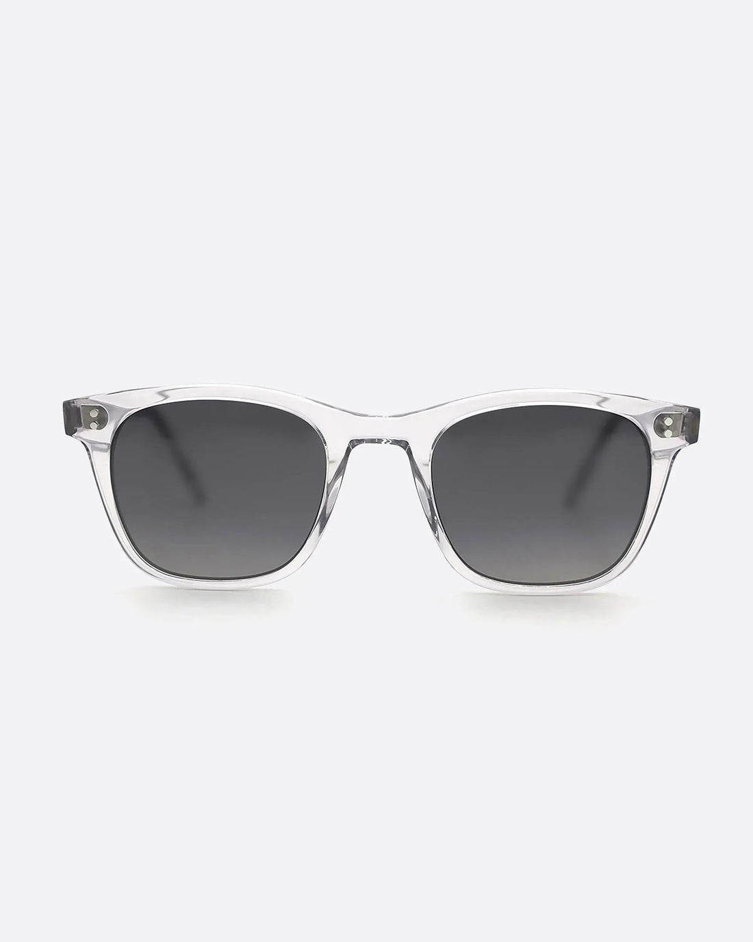 04 - CRYSTAL GREY sunglasses by OFFPRIX made of Italian Mazzucchelli™ acetate with ZEISS™ gradient polarized lenses