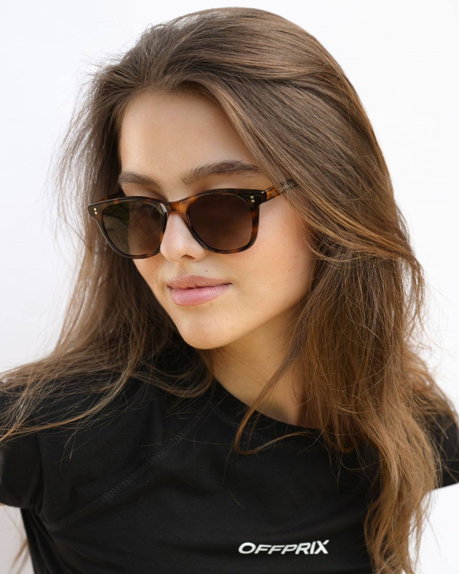 04 - TORTOISE BROWN sunglasses by OFFPRIX made of Italian Mazzucchelli™ acetate with ZEISS™ gradient polarized lenses