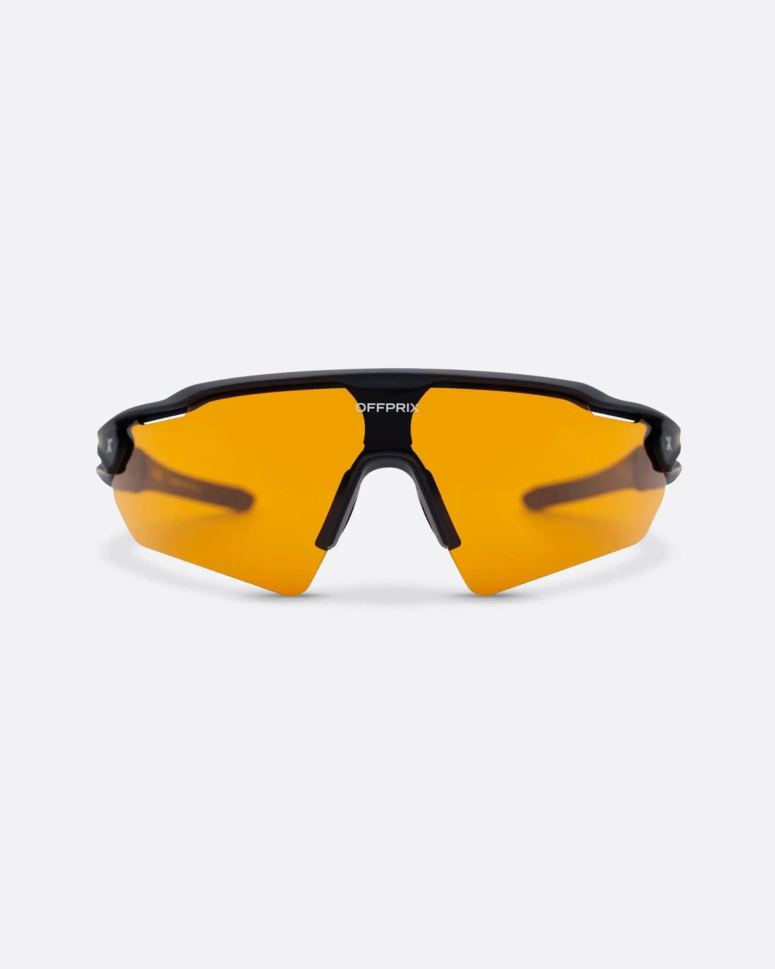 LASER BLACK - Brown sports sunglasses by OFFPRIX with lightweight durable frame and premium nylon lenses