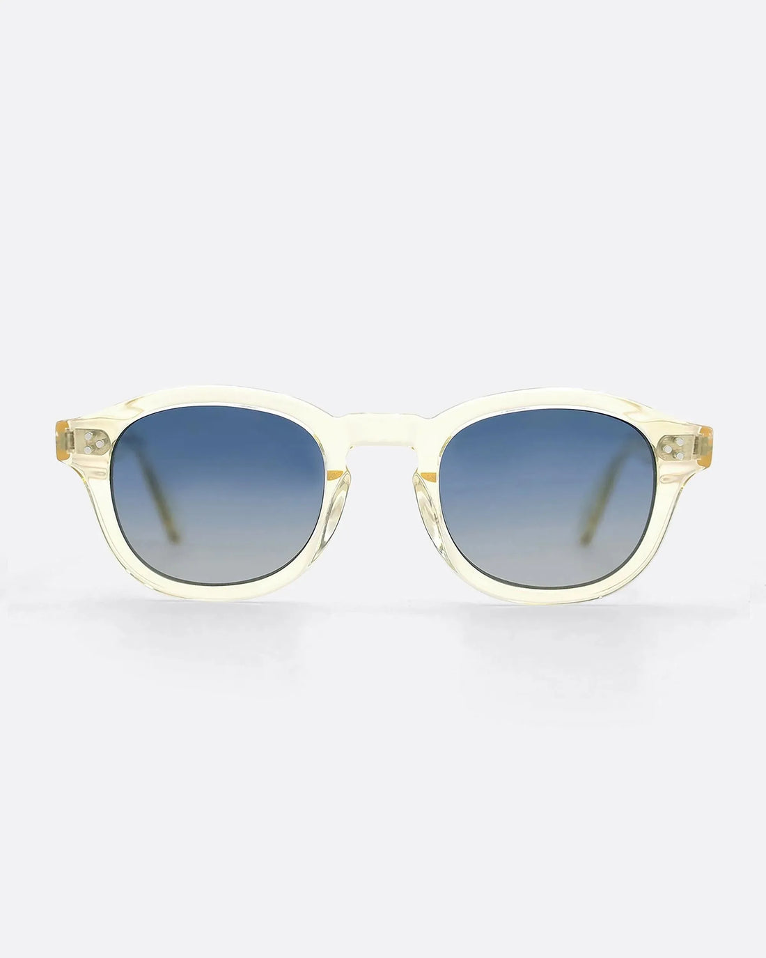 LINO - CHAMPAGNE BLUE sunglasses by OFFPRIX made of Italian Mazzucchelli™ acetate with ZEISS™ gradient polarized lenses