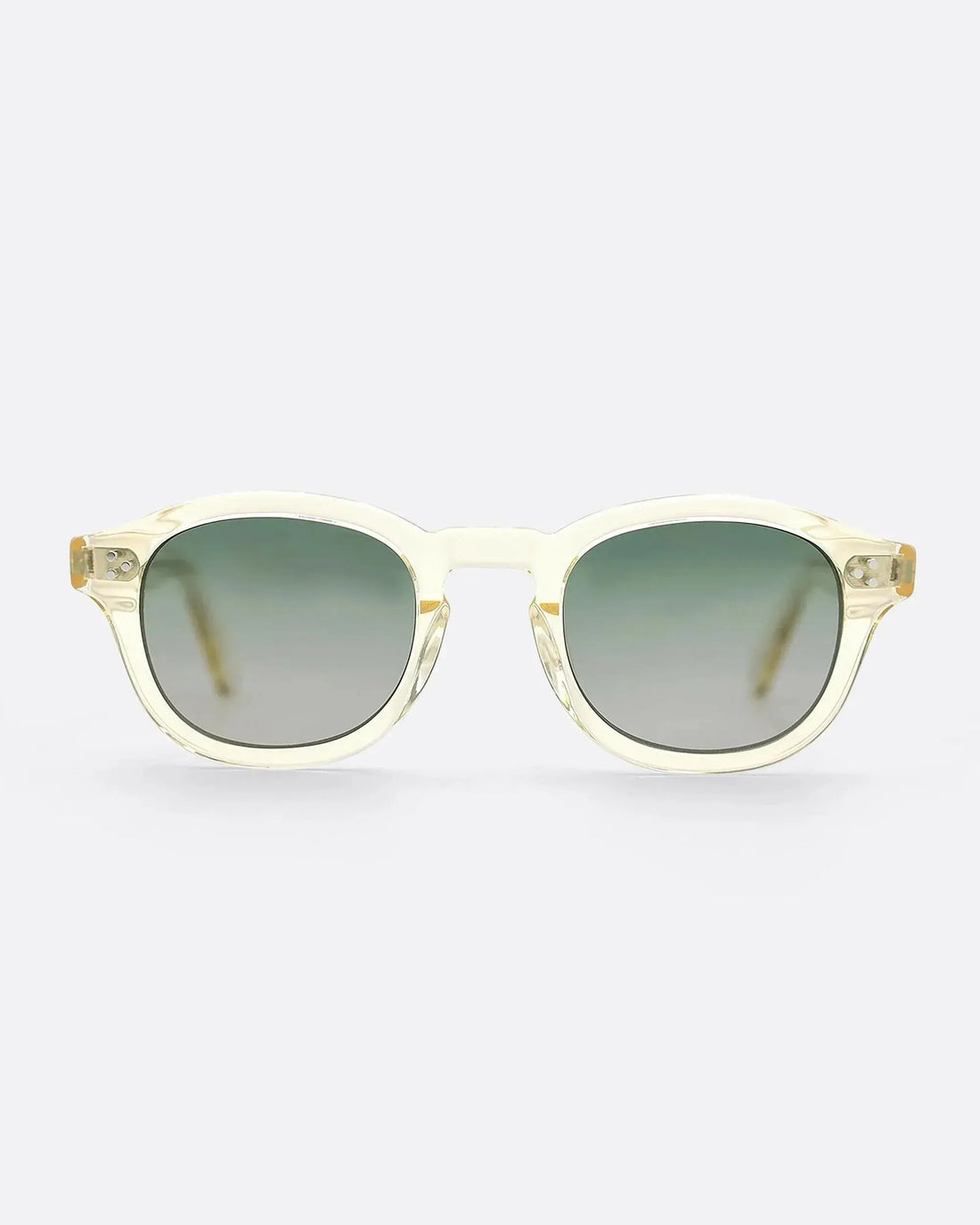LINO - CHAMPAGNE GREEN sunglasses by OFFPRIX made of Italian Mazzucchelli™ acetate with ZEISS™ gradient polarized lenses